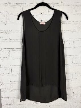 Sass & Bide Silk Tales Black Sleeveless Tank AUS12 US8